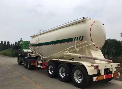 水泥罐车的管路系统以及工作原理